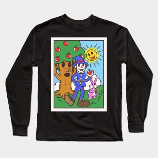 Scarecrow (Rubber Hose style) Long Sleeve T-Shirt